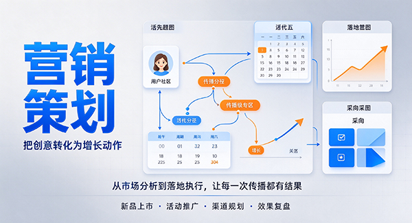 仁布县营销策划